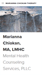 Mobile Screenshot of mariannachiokan.com